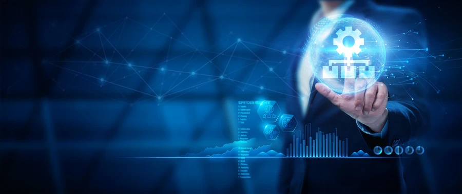 supply-chain-management-scm-concept-with-icons-description-them-aspects-modern_header